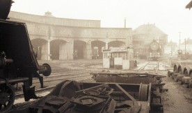 "Parowozownia Gniezno", 1985 (3). Fot. J. Szeliga. Numer inwentarzowy: Neg....